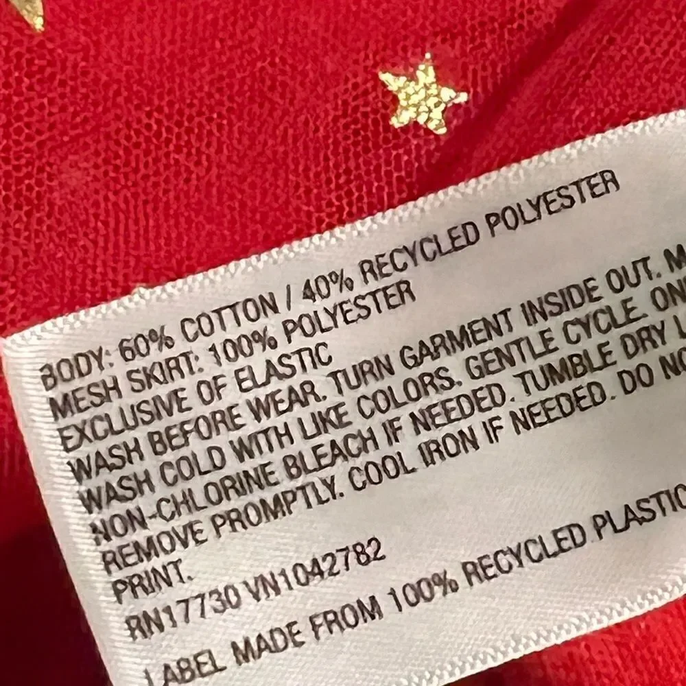 Cat & Jack size 4T holiday dress